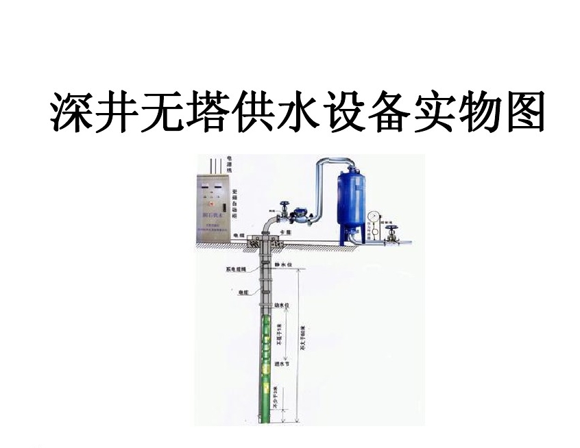 太原万柏林区井泵无塔式供水设备